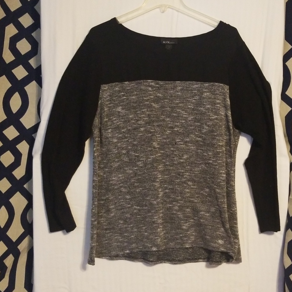 Alyx 1 X Long Sleeve Plus Size Blouse